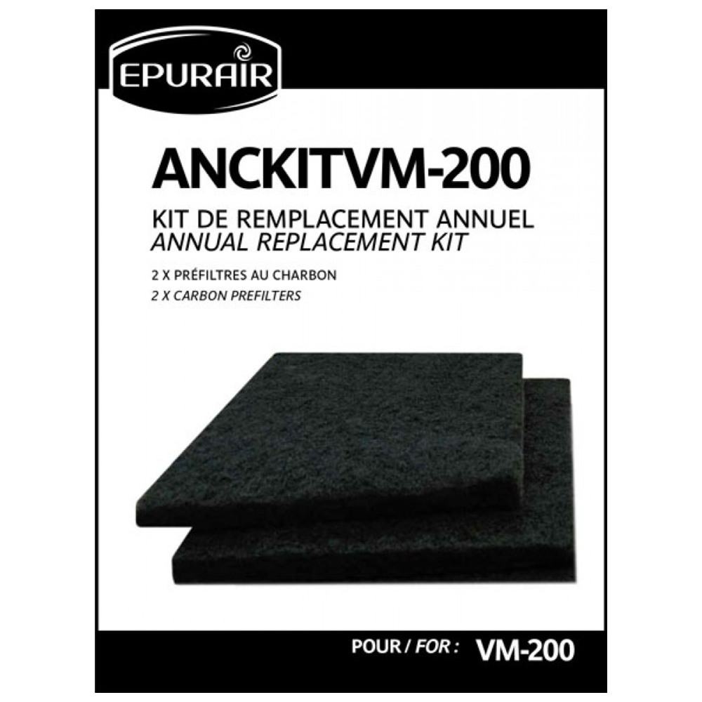 Filtres pour échangeurs d'air VM200 Épurair (ANCKITVM200)